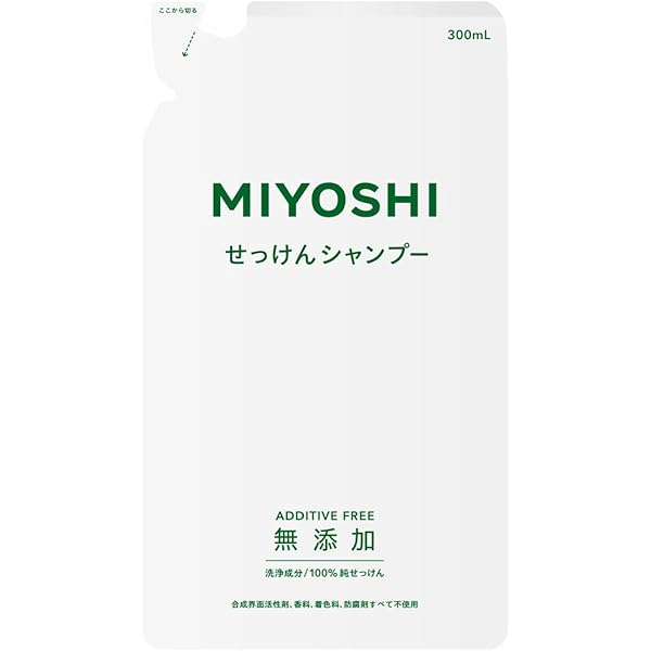 Amazon | 無添加せっけん 専用リンス350ml | MIYOSHI | リンス